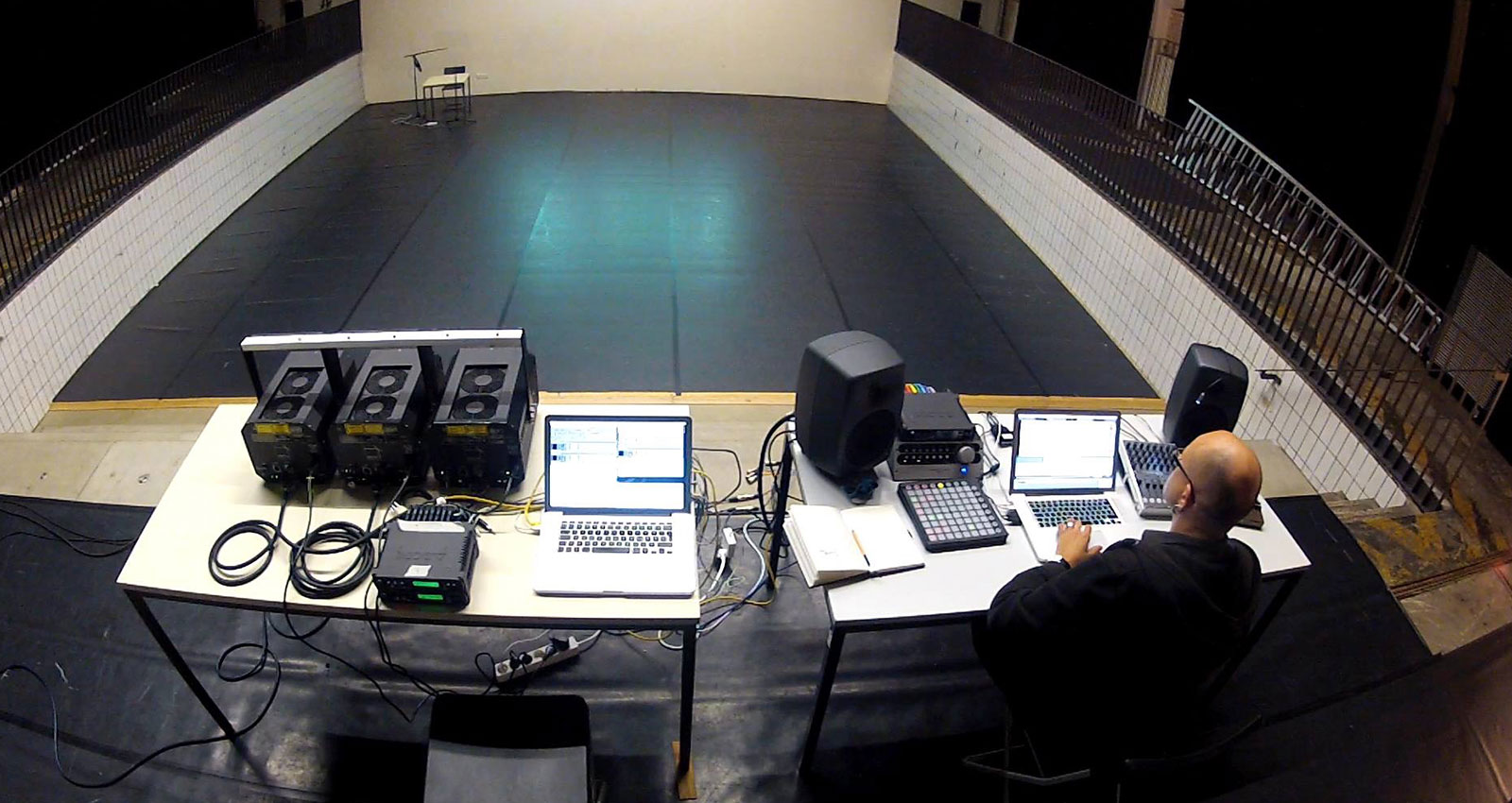 Rehearsal in Berlin, January 2013, Photo by Andreas Gockel.