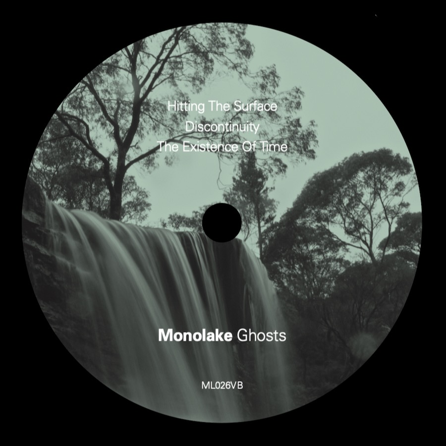 Monolake - Ghosts album vinyl label